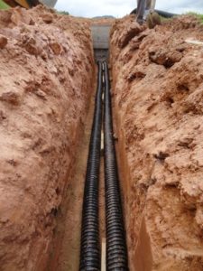 cabos isolados das redes subterraneas 